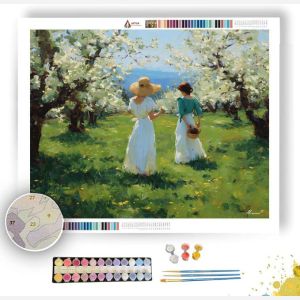 AFTERNOON AT THE ORCHARD - Paint by Numbers Full Kit