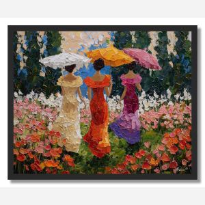 GARDEN SOIREE - FRAMED