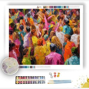 FESTIVAL OF COLORS - Paint by Numbers Full Kit