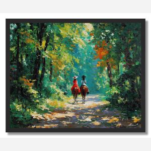 COUNTRYSIDE BRIDLE PATH 2 - FRAMED