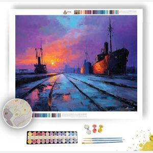 HARBOR RAIL LINK - Paint by Numbers Full Kit