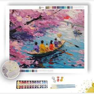 TOKYO WATERWAY - Paint by Numbers Full Kit
