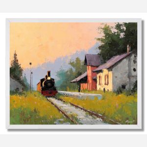 COUNTRYSIDE RAILWAY - FRAMED