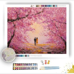 GARDEN RENDEZVOUS - Paint by Numbers Full Kit