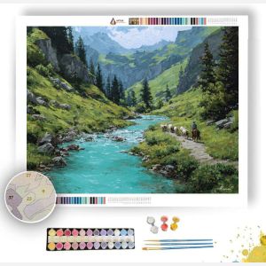 SWISS VALLEY TRAIL - Paint by Numbers Full Kit