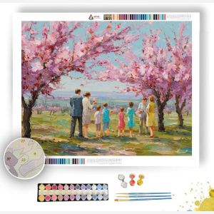 GERMAN ORCHARD BLOOM - Paint by Numbers Full Kit
