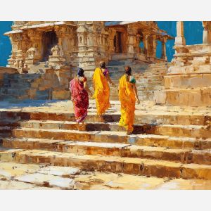 INDIAN TEMPLE STEPS