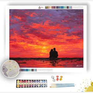 SUNSET PROMISE - Paint by Numbers Full Kit