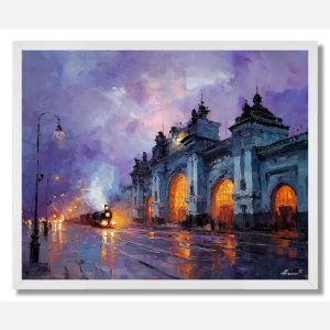 EUROPEAN EXPRESS EVENING - FRAMED