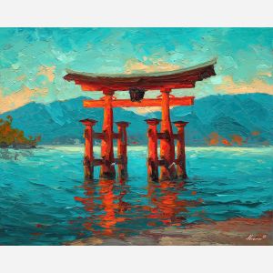 JAPANESE SHRINE GATE