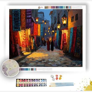 ISTANBUL BAZAAR PATH - Paint by Numbers Full Kit