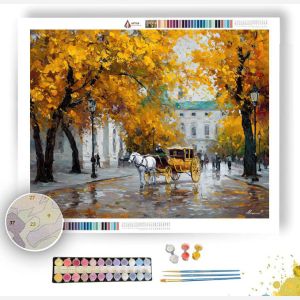 VIENNA MORNING CARRIAGE - Paint by Numbers Full Kit