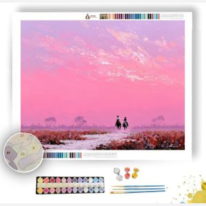 ARGENTINIAN PAMPA SUNRISE - Paint by Numbers Full Kit