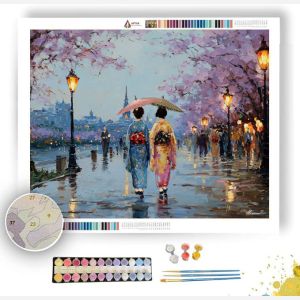 TOKYO MEIJI BOULEVARD - Paint by Numbers Full Kit