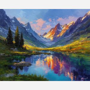 NORWEGIAN VALLEY MORNING