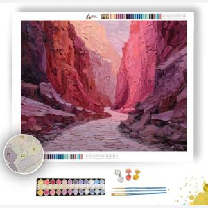 PETRA ROSE CANYON - Paint by Numbers Full Kit