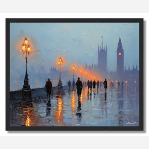 LONDON FOG PROMENADE - FRAMED