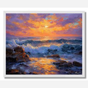 TIDE OF GOLD - FRAMED