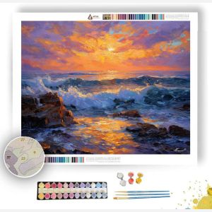 TIDE OF GOLD - Paint by Numbers Full Kit