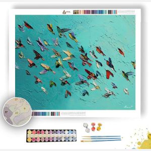 FLIGHT IN COLOR - Paint by Numbers Full Kit