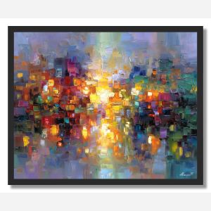 LIGHT THROUGH MEMORIES - FRAMED