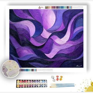 VIOLET MOTION - Paint by Numbers Full Kit
