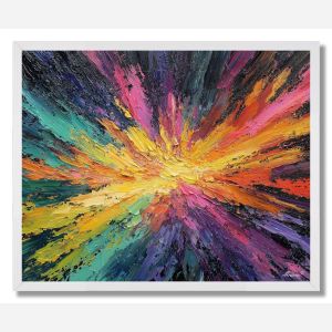COLOR BURST - FRAMED