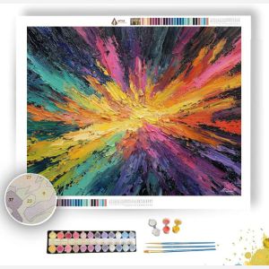 COLOR BURST - Paint by Numbers Full Kit