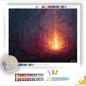 FLAME OF HOPE - Paint by Numbers Full Kit