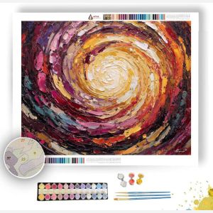 SPIRAL OF GOLD - Paint by Numbers Full Kit