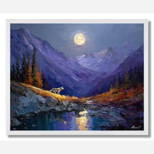 MOON VALLEY PATROL - FRAMED