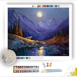 MOON VALLEY PATROL - Paint by Numbers Full Kit