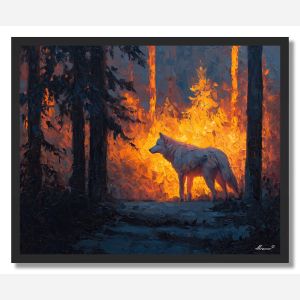 FIRELIGHT GUARDIAN - FRAMED