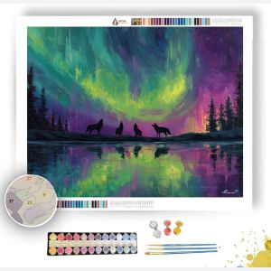 AURORA PACK - Paint by Numbers Full Kit