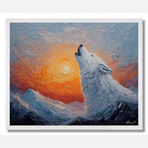 HOWL OF DAWN - FRAMED