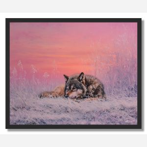 WINTER MEADOW SILENCE - FRAMED