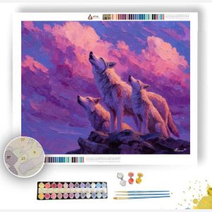 RISING PACK CALL - Paint by Numbers Full Kit