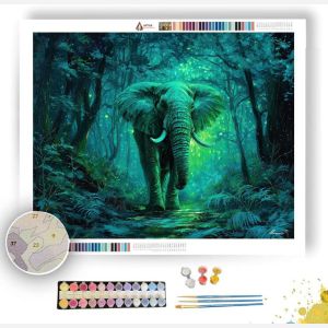 FANTASY FOREST ELEPHANT - Paint by Numbers Full Kit