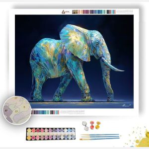 OPAL SPIRIT ELEPHANT - Paint by Numbers Full Kit