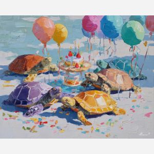 BIRTHDAY PARTY TURTLES