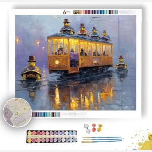 CITY COMMUTER TURTLES - Paint by Numbers Full Kit