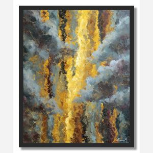 CRACKLE OF SUNLIGHT - FRAMED