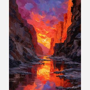 SUNSET GORGE