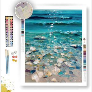 CRYSTAL SHORELINE - Paint by Numbers Full Kit