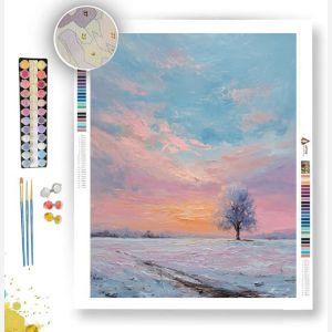 SILENT FROST FIELD - Paint by Numbers Full Kit