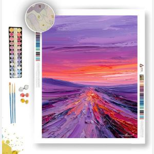 ORANGE DUNE LINE - Paint by Numbers Full Kit