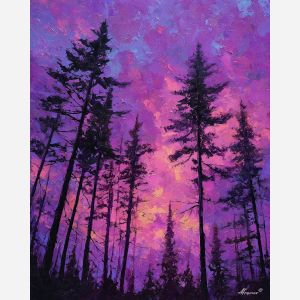 PURPLE DUSK PINES