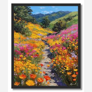 VALLEY BLOOM TRAIL - FRAMED