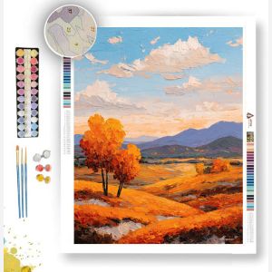 ORANGE HILL HORIZON - Paint by Numbers Full Kit