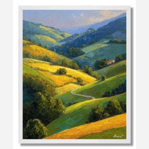 MORNING IN THE HILLS - FRAMED